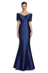 Alexander by Daymor 2053 Off Shoulder Sleeves Evening Dress