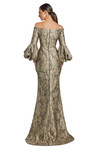 Alexander by Daymor 2054 Off Shoulder Sleeves Evening Dress