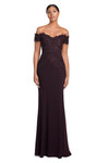 Alexander by Daymor 2057 Off Shoulder Sleeves Evening Dress
