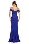 Alexander by Daymor 2057 Off Shoulder Sleeves Evening Dress