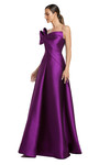 Alexander by Daymor 2068 Asymmetric Neck Strapless Dress