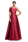 Alexander by Daymor 2068 Asymmetric Neck Strapless Dress
