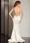 Clarisse M6231 Beaded Scuba Knit Cap Sleeve Atelier Dress