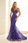 Ellie Wilde by Mon Cheri EW36043 Glitter Tulle Sequin Dress