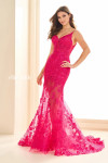 Ellie Wilde by Mon Cheri EW36014 Glitter Tulle Long Dress