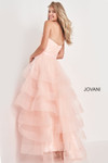Jovani K02442 Ruffles Strapless Straight Neck Girls Dress