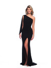 Dave and Johnny 11851 Asymmetric Neck Sleeveless Dress