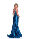 Dave and Johnny 12042 Scoop Neck Spaghetti Straps Long Dress