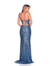Dave and Johnny 12080 Spaghetti Straps Sleeveless Long Dress