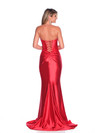 Dave and Johnny 12099 Sweetheart Neck Strapless Long Dress