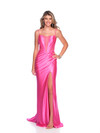 Dave and Johnny 12159 Spaghetti Straps Scoop Neck Long Dress