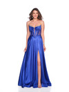Dave and Johnny 12183 Sweetheart Neck Strapless Long Dress