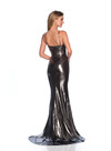 Dave and Johnny 12218 Spaghetti Straps Sleeveless Long Dress