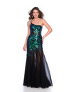 Dave & Johnny 12230 Mirrors Deaded Spaghetti Straps Dress