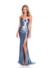 Dave and Johnny 12250 Spaghetti Straps Sleeveless Long Dress