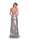 Dave and Johnny 12326 Sequin Scoop Neck Strapless Long Dress