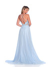 Dave and Johnny 12211 Spaghetti Straps Scoop Neck Long Dress
