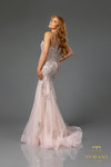 Terani Couture 251P4641 Beaded Tulle Strapless Trumpet Dress