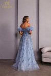 Terani Couture 251P4500 Tulle Off-Shoulder Straps Ballgown
