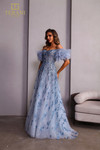 Terani Couture 251P4500 Tulle Off-Shoulder Straps Ballgown