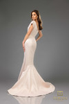 Terani Couture 251E4201 Jacquard One-Shoulder Long Dress