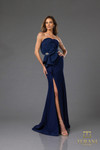 Terani Couture 251E4631 Stretch Satin Strapless Long Dress