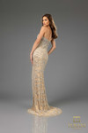 Terani Couture 251GL4346 Tulle Strapless Long Pageant Dress
