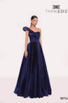 Tarik Ediz 98714 Taffeta Asymmetric Neck One Shoulder Dress