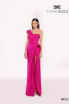 Tarik Ediz 98723 Taffeta Asymmetric Neck One Should Dress