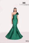 Tarik Ediz 98766 Taffeta Asymmetric Neck One Shoulder Dress
