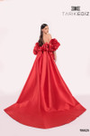 Tarik Ediz 98825 Taffeta Strapless Sweetheart Neckline Dress