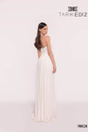 Tarik Ediz 98828 Chiffon Strapless Sweetheart Neckline Dress