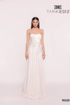Tarik Ediz 98828 Chiffon Strapless Sweetheart Neckline Dress
