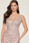 Ivonne D by Mon Cheri ID805 Tulle Stretch Lining Long Dress