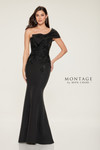 Montage by Mon Cheri M845 Crepe Stretch Lining Long Dress