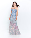 Montage by Mon Cheri 120911 Embroidered Lace Strapless Dress