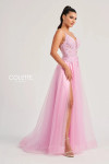 Colette by Daphne CL8100 Novelty Lace Tulle Lining Dress