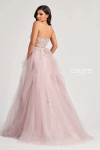 Colette by Daphne CL8120 Sequin Applique Satin Lining Dress