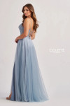 Colette by Daphne CL8190 Sequins Accent Stones Beading Dress