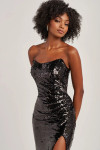 Colette by Daphne CL8300 Stretch Sequin Stretch Lining Dress