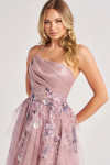 Colette by Daphne CL8400 Tulle Glitter Tulle Sequin Dress