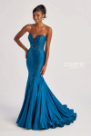 Colette by Daphne CL8445 Novelty Stretch Jersey Beads Dress