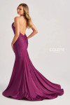 Colette by Daphne CL8455 Novelty Stretch Jersey Long Dress
