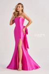 Colette by Daphne CL8470 Mikado Horsehair Strapless Dress