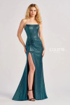 Colette by Daphne CL8490 Metallic Jersey Lining Long Dress