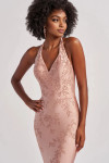 Colette by Daphne CL8580 Stretch Jersey Stretch Lining Dress