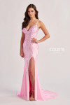 Colette by Daphne CL8620 Stretch Jersey Stretch Lining Dress