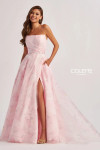 Colette by Daphne CL8635 Printed Organza Crinoline Dress