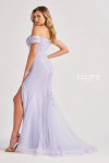 Colette by Daphne CL8645 Glitter Tulle Stretch Lining Dress