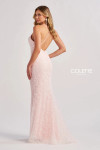 Colette by Daphne CL8655 Caviar Beading Glitter Tulle Dress